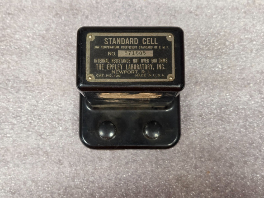 '1 PIECE' PN# 100, 671805 - EPPLEY LABORATORY - STANDARD CELL - CAT NO 100