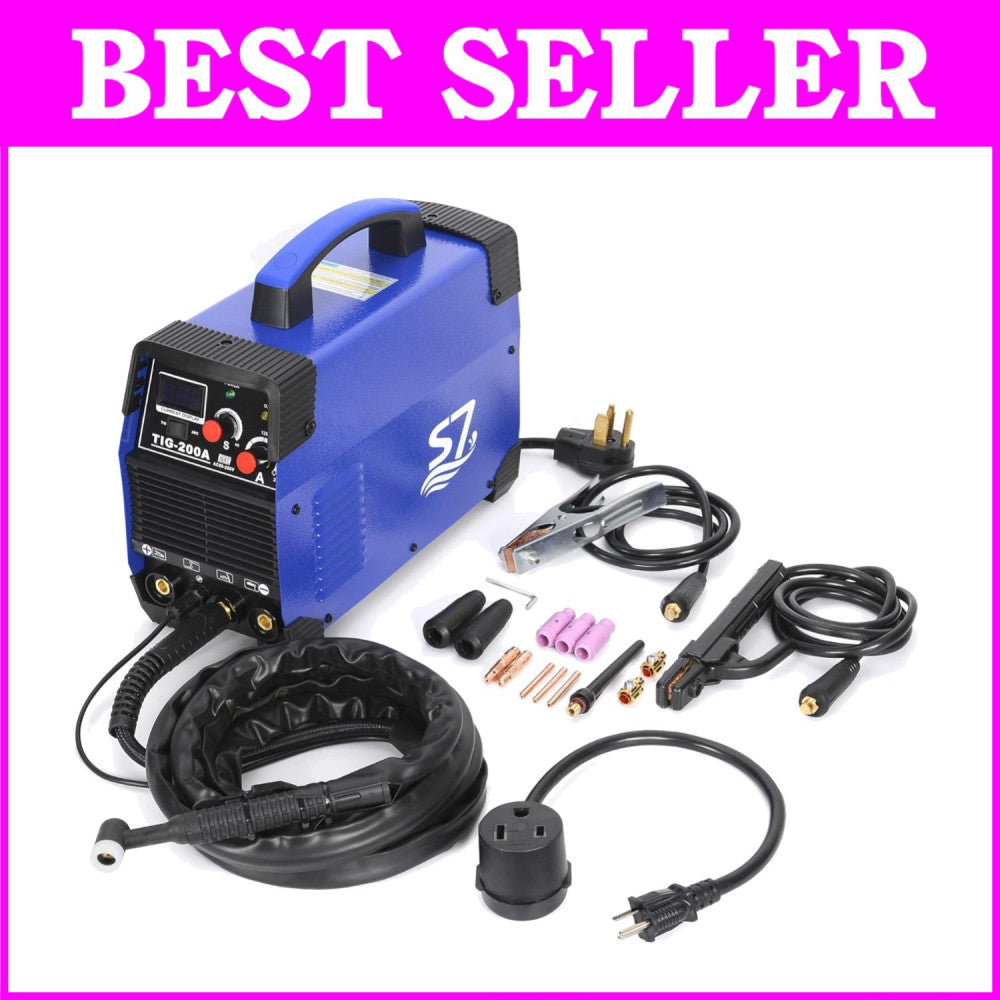 200 Amp 3-in-1 Welder - Versatile Arc/DC Machine with Hot Start for All Metals