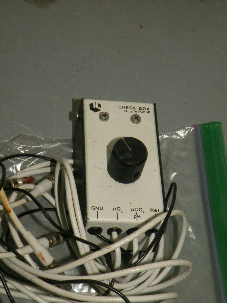 (1) Instrumentation Laboratory Check Box 70238