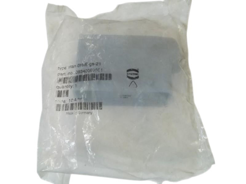 HARTING HAN6HVE-GS-21 CONNECTOR HOOD NSMP