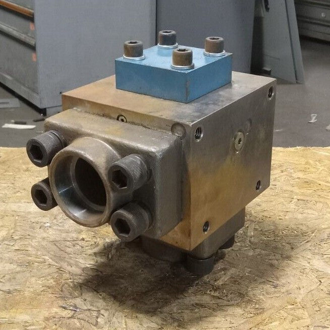 REXROTH CARTRIDGE VALVE INSET DAMAN MANIFOLD BLOCK 00932362 LFA25D-70/F/12
