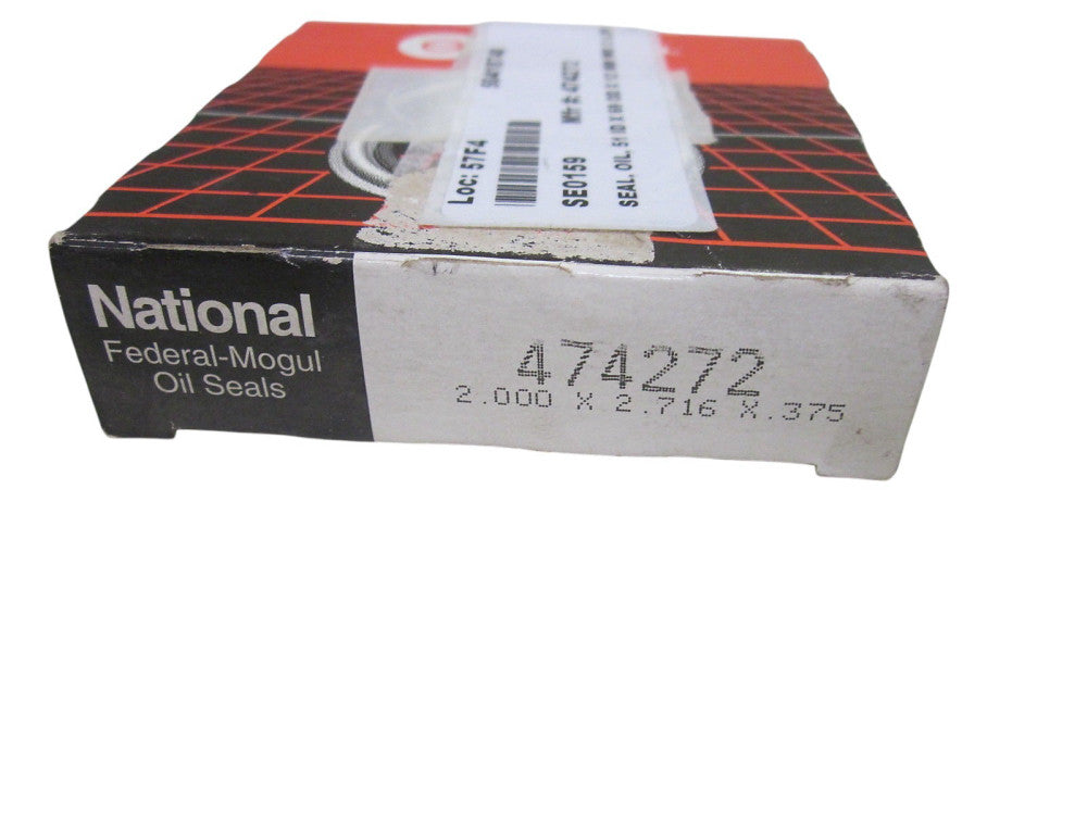 NATIONAL 474272 OIL SEAL 2.000X2.716X.375 NSMP
