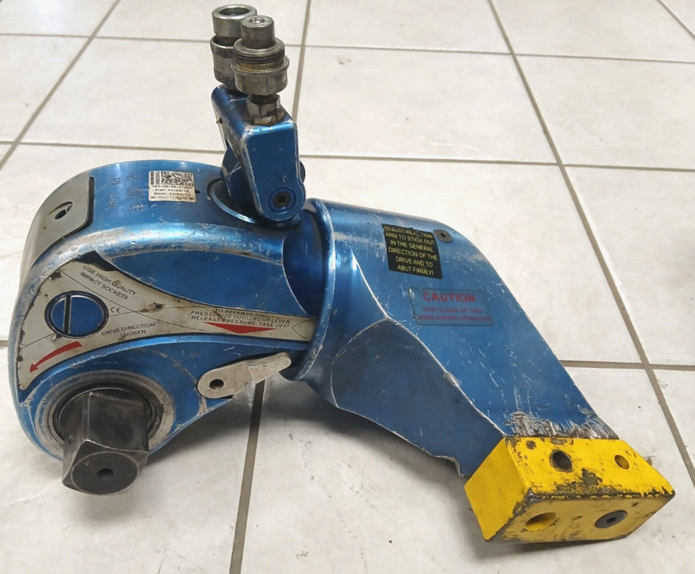 HY-TORC SQUARE DRIVE 1-1/2 HYDRAULIC TORQUE WRENCH HY-I0MXT S/N C1436 PARTS ONLY