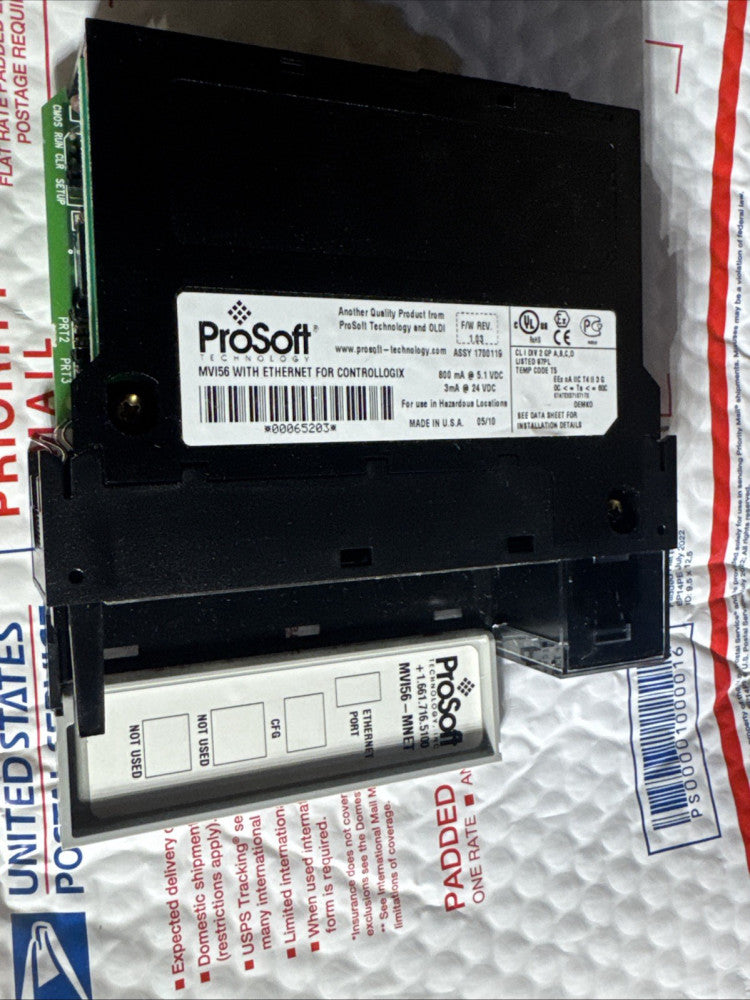 New ProSoft MVI56-MNET Modbus TCP/IP Client / Server Interface Module No Box