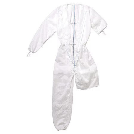 Kimtech 88804 Disposable Coverall, Collared, 2Xl, Polypropylene, Zipper,