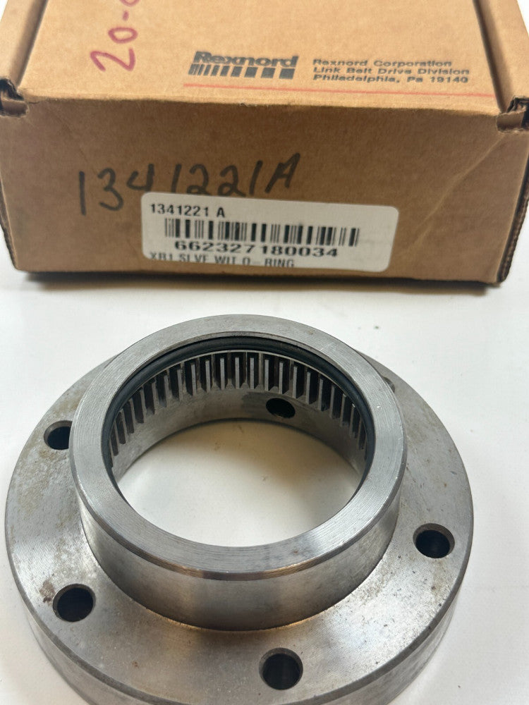 Link Belt & Rexnord 1341221A XR1 Sleeve with O-Ring 2 3/4 Bore XR1 Coupling