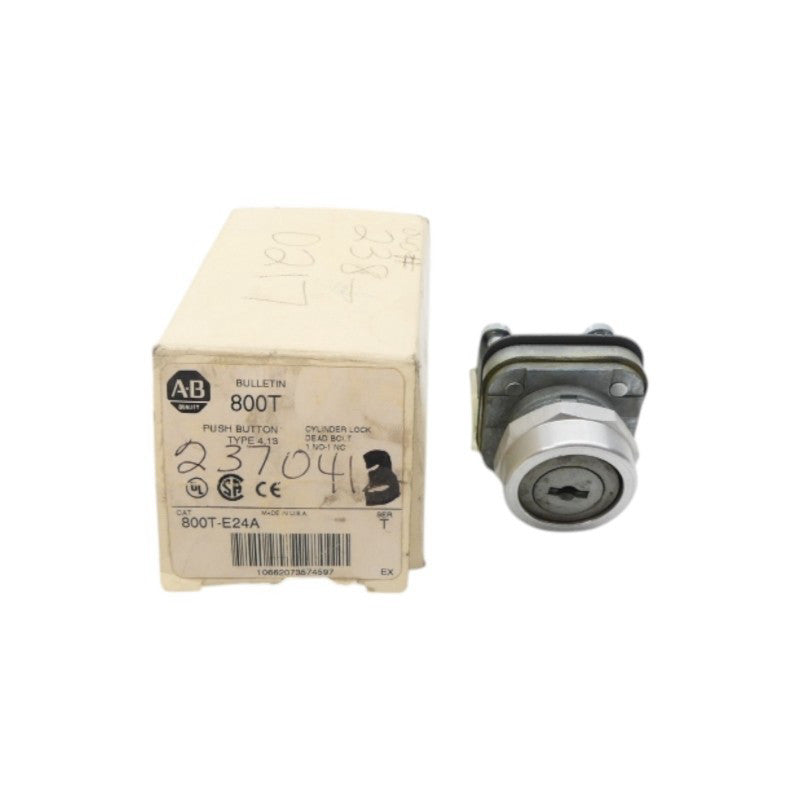 ALLEN BRADLEY 800T-E24A SER. T (NO KEY) (WH) NSMP