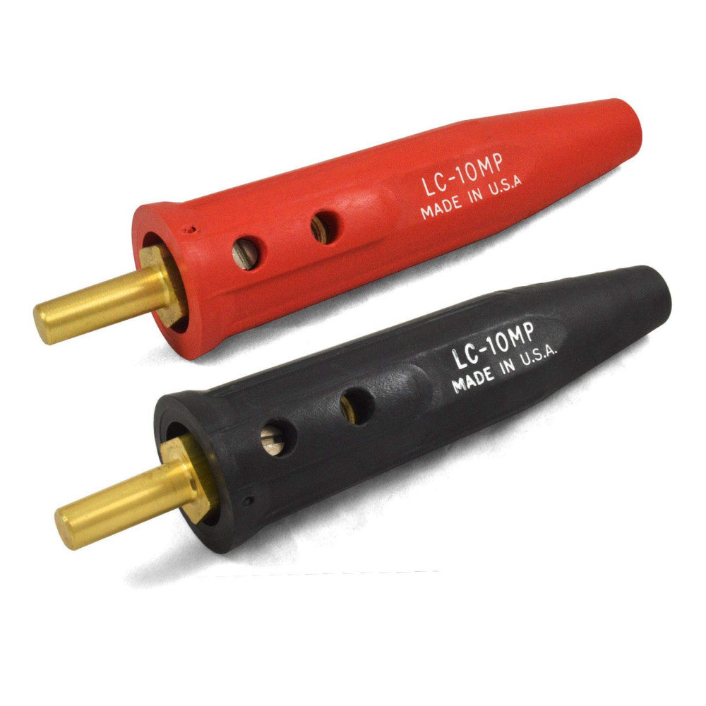 Lenco LC-10MP Red & Black Tapered Cable Plug for Welder 05080 & 05081 Cable s...