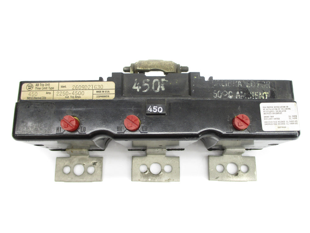 WESTINGHOUSE 2609D21G30 450A NSNP