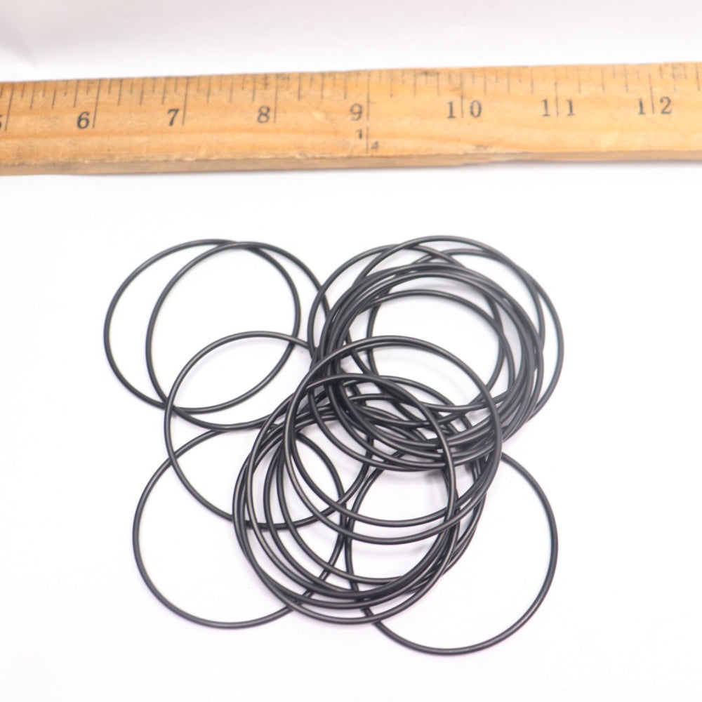 (20-Pk) Parker General Purpose O-Ring Nitrile Rubber Black 70 Durometer