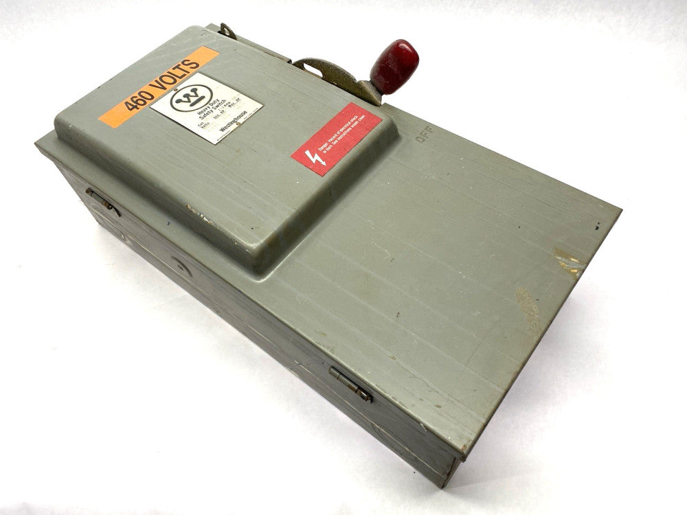 Westinghouse HF-363 Heavy Duty Safety Switch 600V 100A