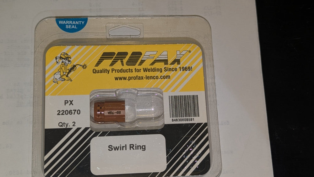 Pack of (2) ProFax Swirl Ring PX 220670 New & Sealed