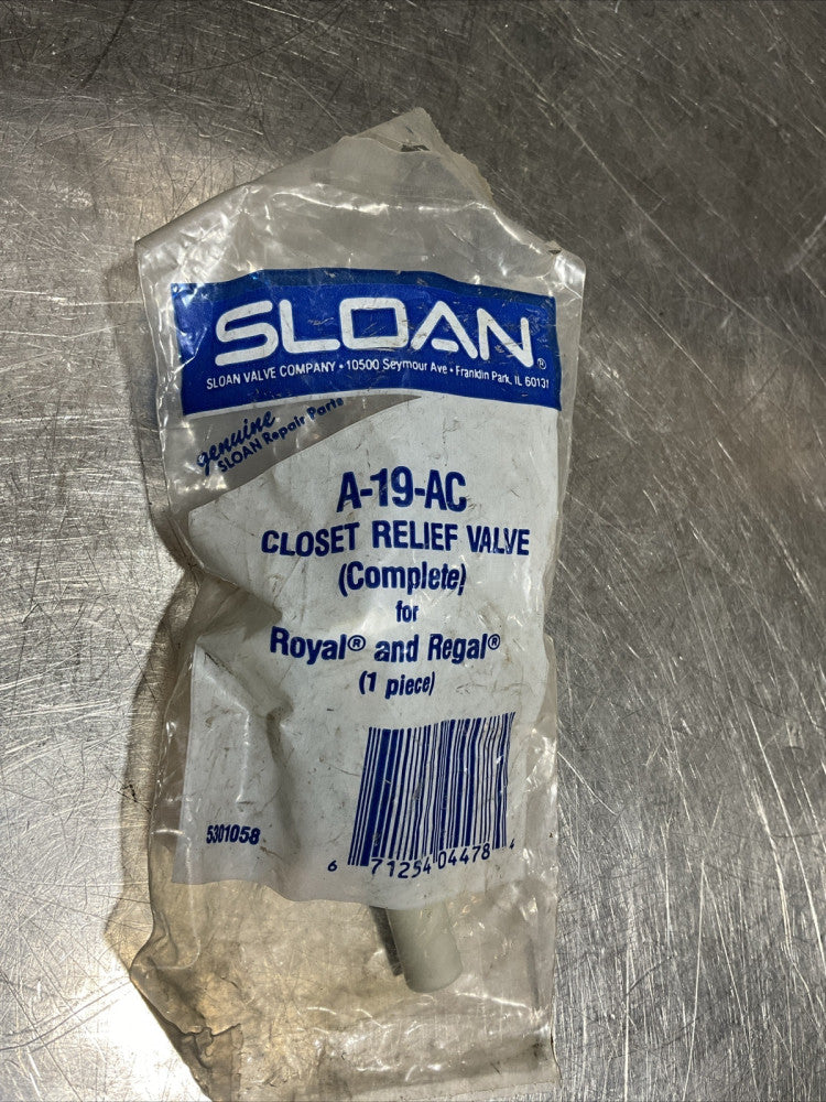 Sloan A-19-AC Closet Relief Valve for Royal and Regal
