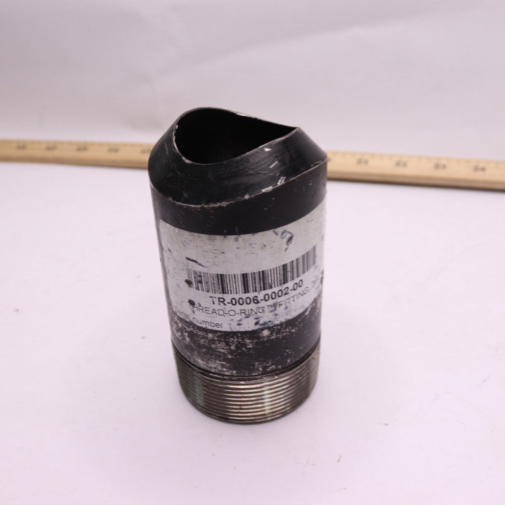 Thread-O-Ring Pipe Fitting 3600 psi 2" TR-0006-0002-00 - Missing Brass Adaptor