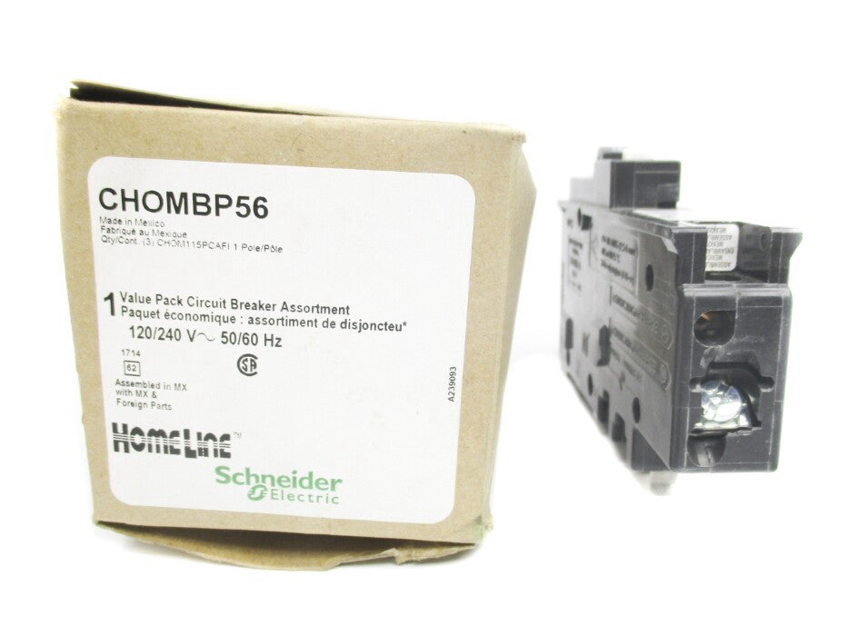 SCHNEIDER ELECTRIC CHOMBP56 15A 120/240V NSMP