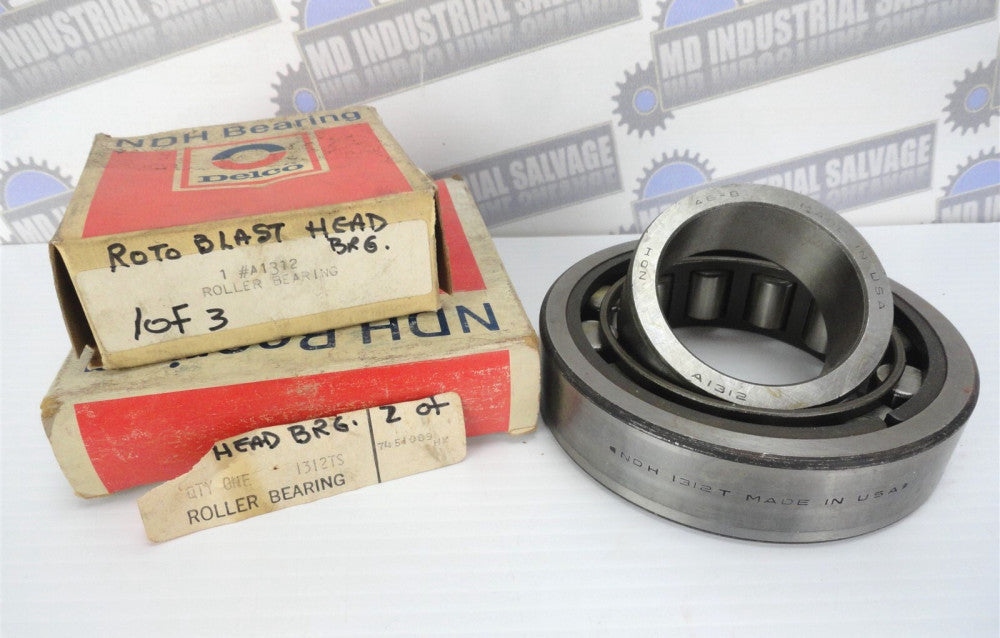NDH Bearing - 1312TS & A1312 Self Aligning Single Row 130 x 60 x 31 mm (NEW)