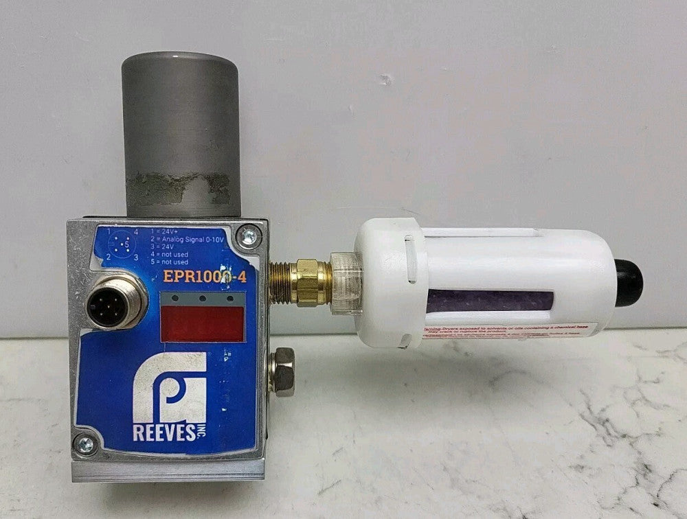 Reeves EPR1000-4 Dispensing System Control Unit With Filter Used See Pictures