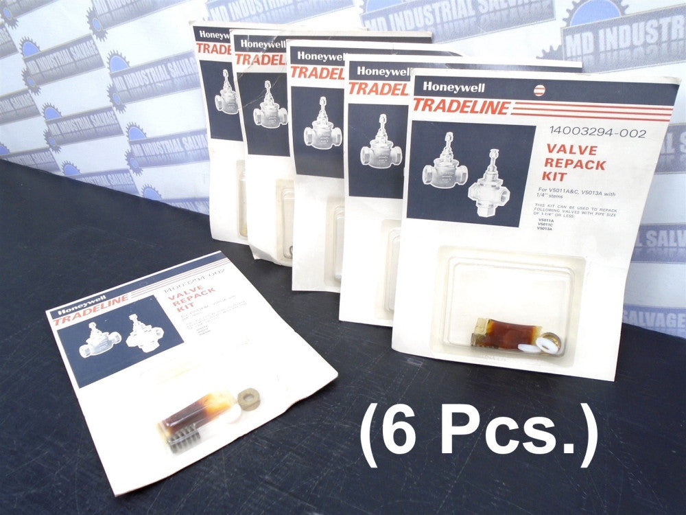 (6 Pc) HONEYWELL - 14003294-002 - REPACK KIT for V5011A & C, V5013A w/1/4" Stem