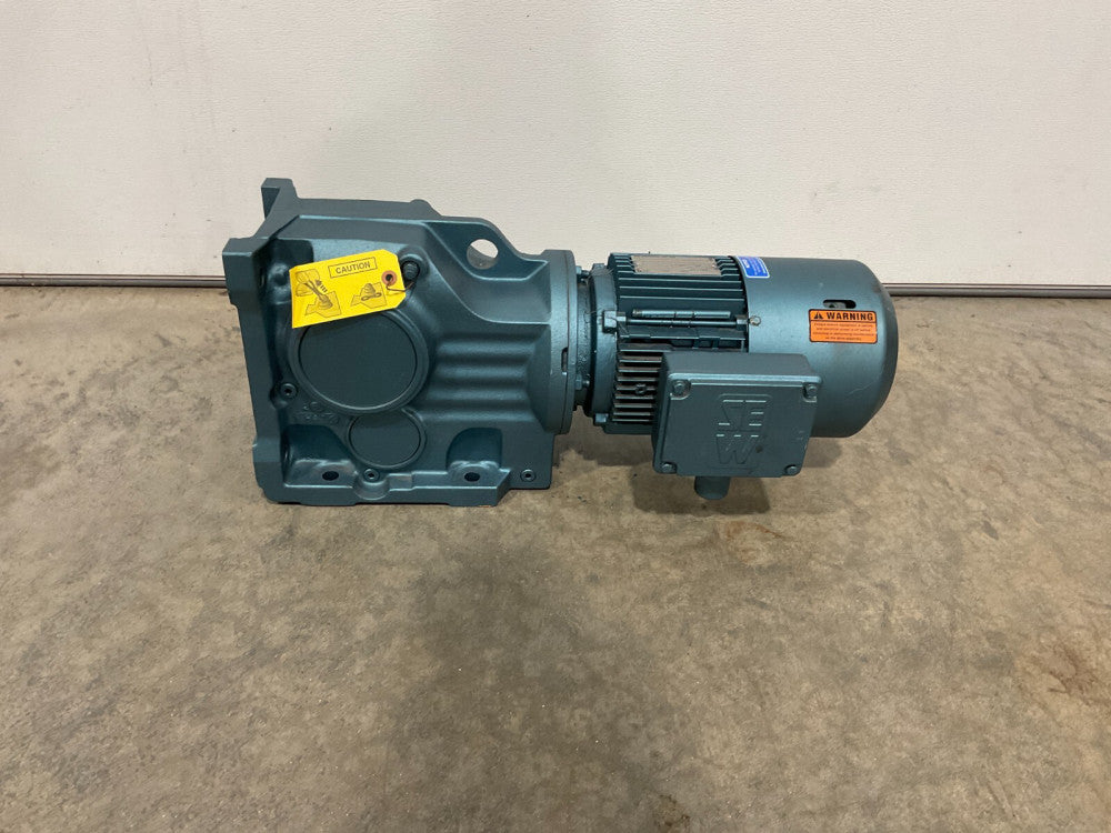 Sew Eurodrive DFT 90S4BH62HR 1.5HP w/ K77DT9084BH62HR NEW