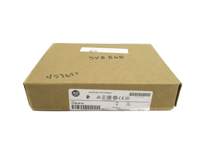 ALLEN BRADLEY 1756-IF16 SER. A F/W 1.005 DATE: 2020 NSFS