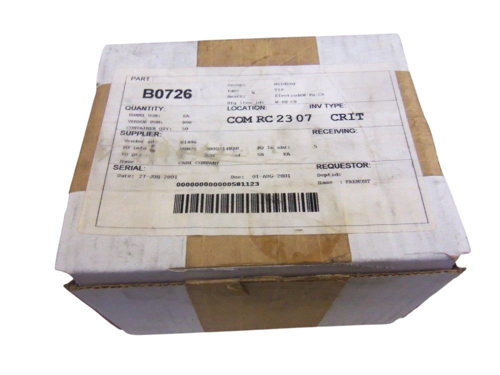 APROX. 50 CADI W-PN-C8 TIP CAPS NSMP
