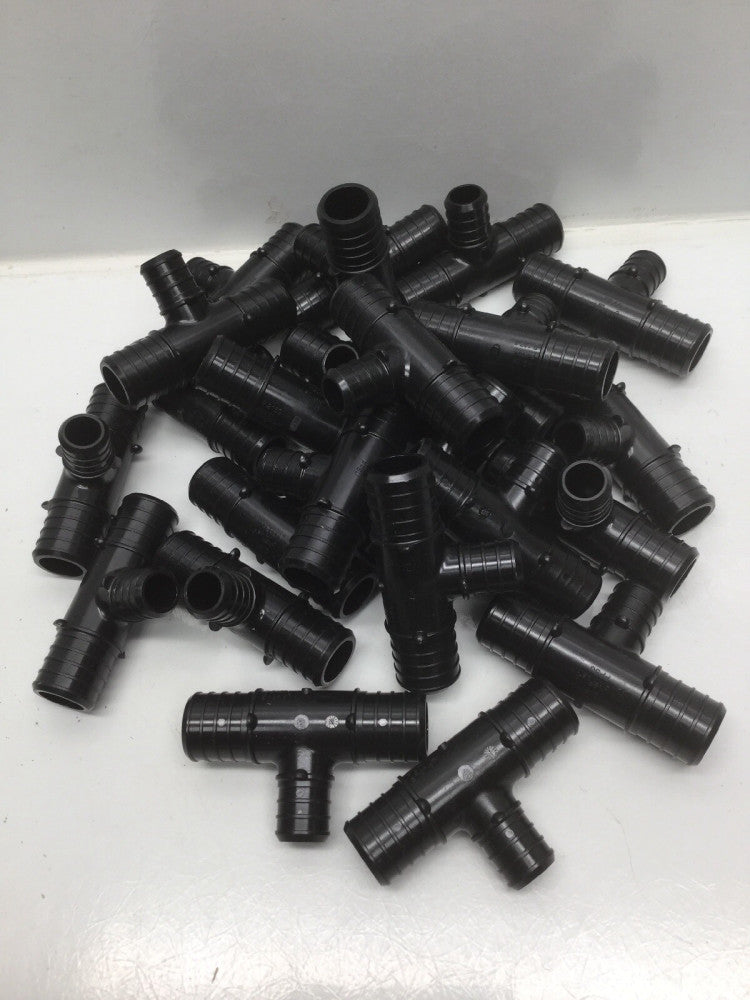 ZURN PEX QQPT554X QICKSERT CR® POLYMER TEE - 1" BARB X 1" BARB X 3/4" BARB