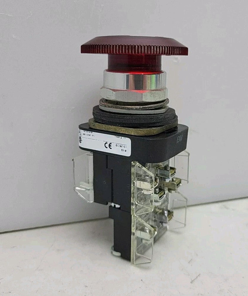 Allen Bradley 800T-FXJTQH24RA1 2 Position Twist Release Pushbutton 24V Ac/Dc