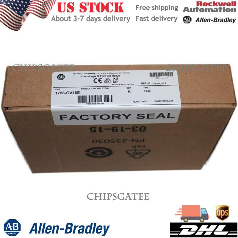 1756-OV16E New AB ControlLogix 16 Point D/O Module Sealed 1756OV16E US Free Tax