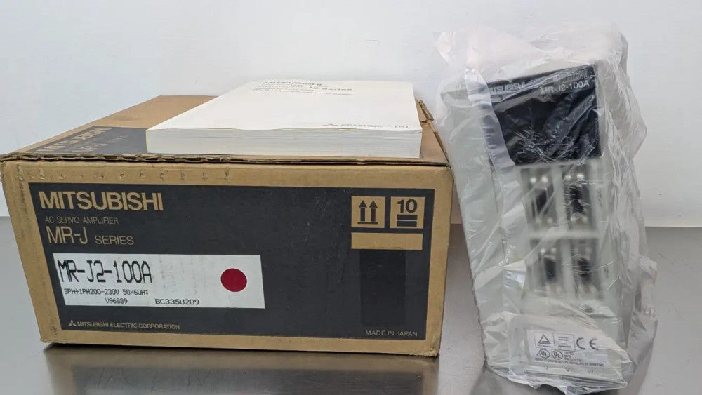 Mitsubishi MR-J2-100A AC Servo Amplifier 200-230VAC 5A 1kW to 170V 6A 0-360Hz