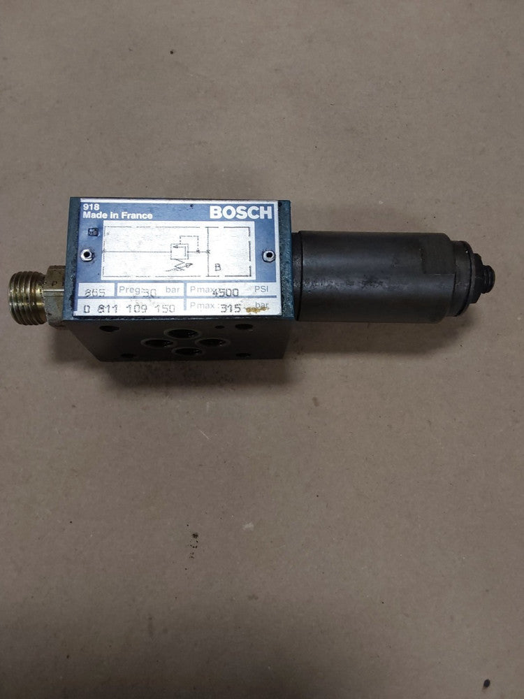 Bosch 0 811 109 150 Pressure Reducing Valve 315 Bar 4500PSI