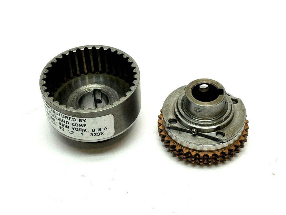 Hillard L2-1-323X Disc Spring Clutch Coupling