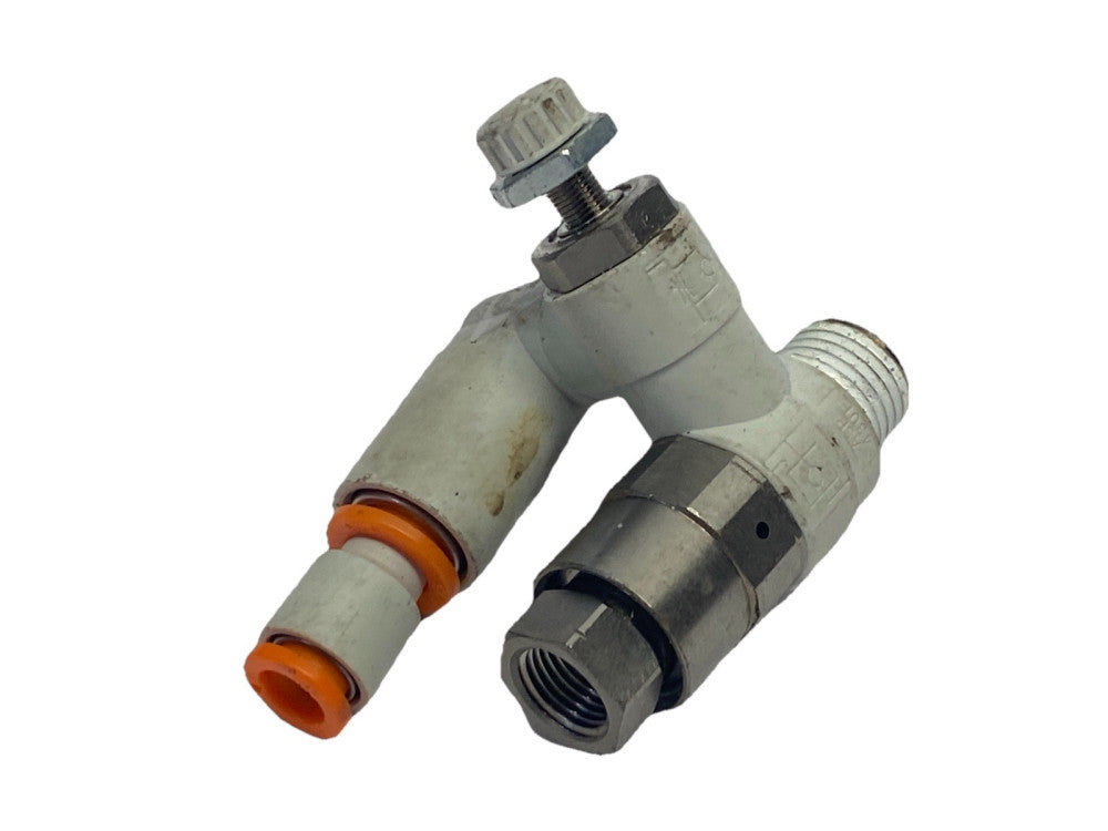 SMC ASP430F-N02-07-S Flow Control Valve 1/4" NPT