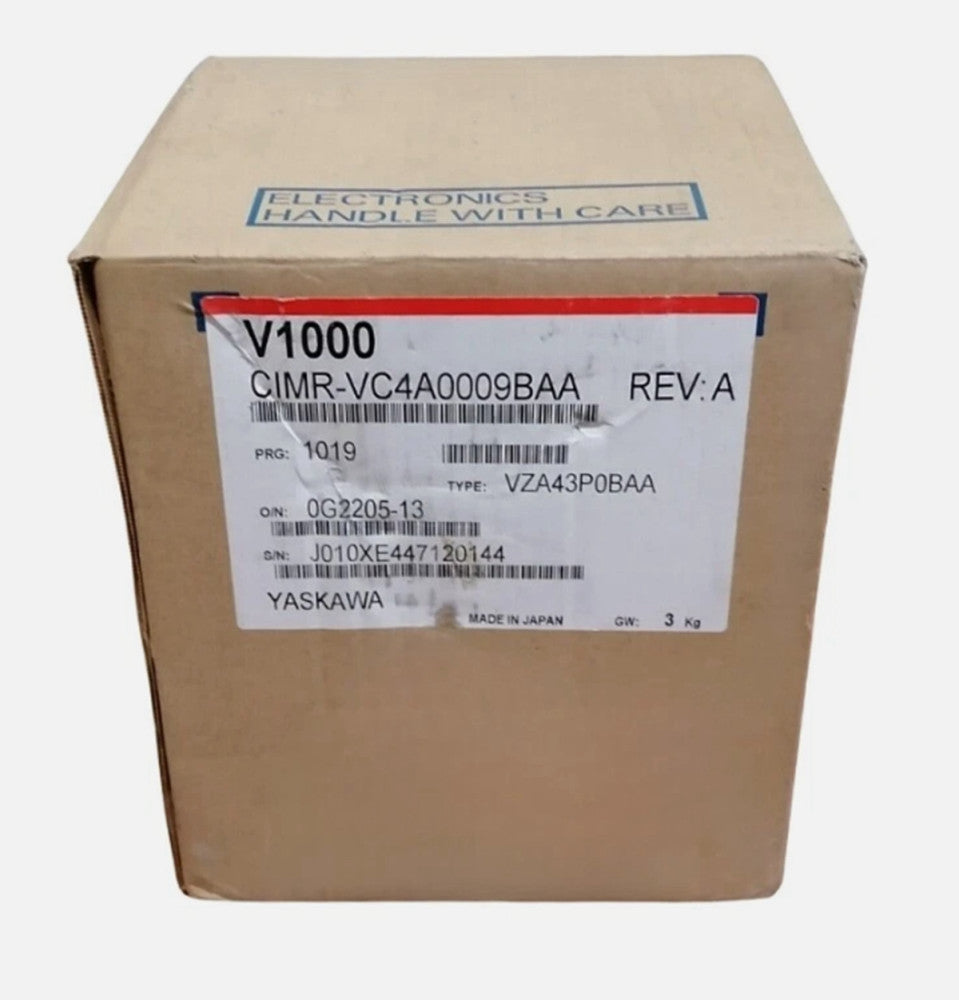 1PC Yaskawa CIMR-VC4A0009BAA Inverter Driver New