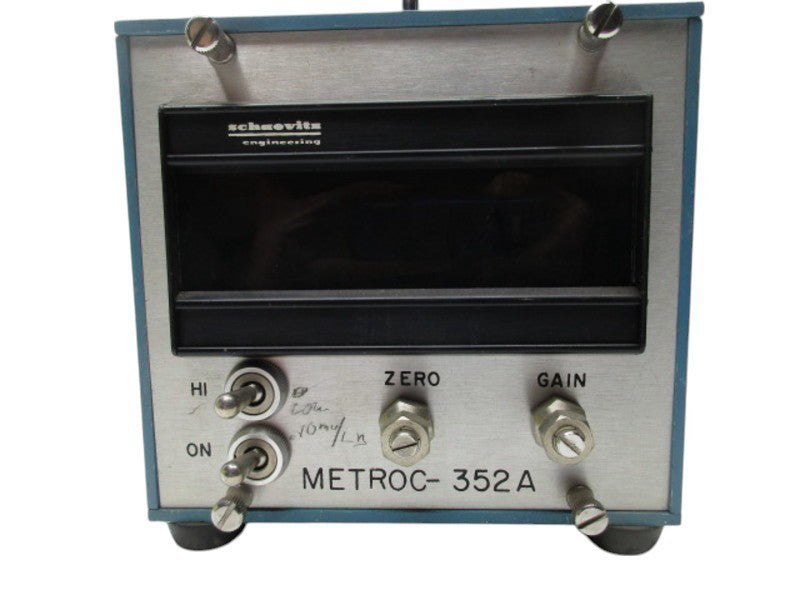 SCHARVITZ METROC-352A METRIC PRESSURE TESTER UNMP