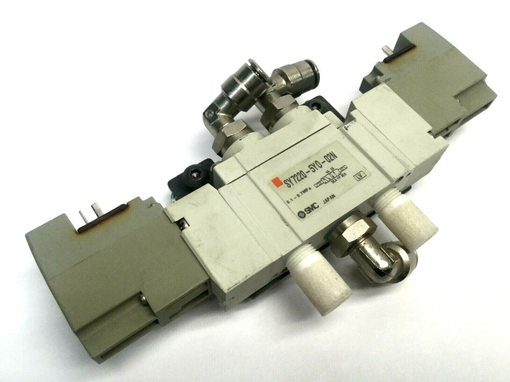SMC SY7220-5Y0-02N Double Solenoid Valve Body PT