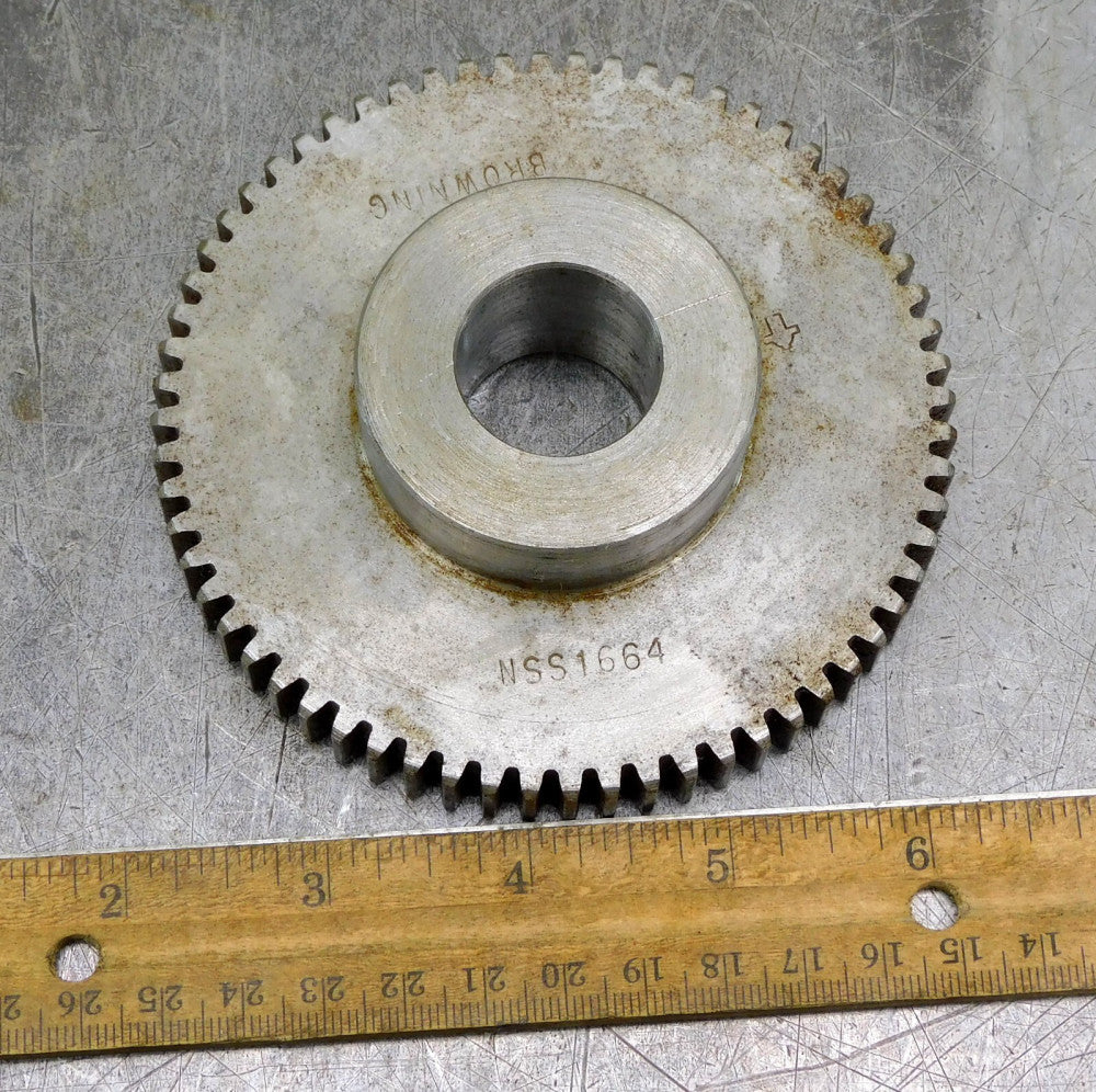 Browning NSS1664 External Tooth Spur Gear 16 DP 64 Teeth 1" Bore