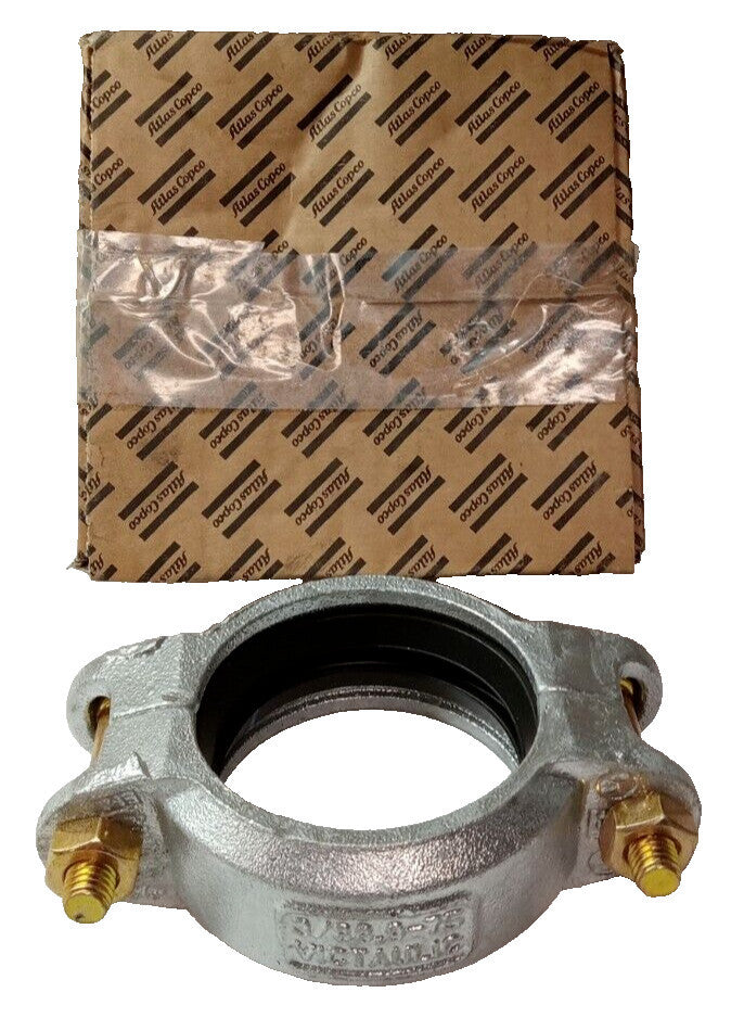 NEW ATLAS COPCO VICTAULIC COUPLING 3/88.9-75 / 0634-1000-29