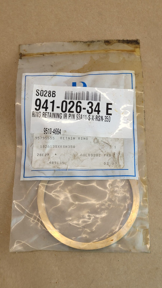 Ingersoll Dresser Pumps 182A13SXRSN350 Retaining Ring