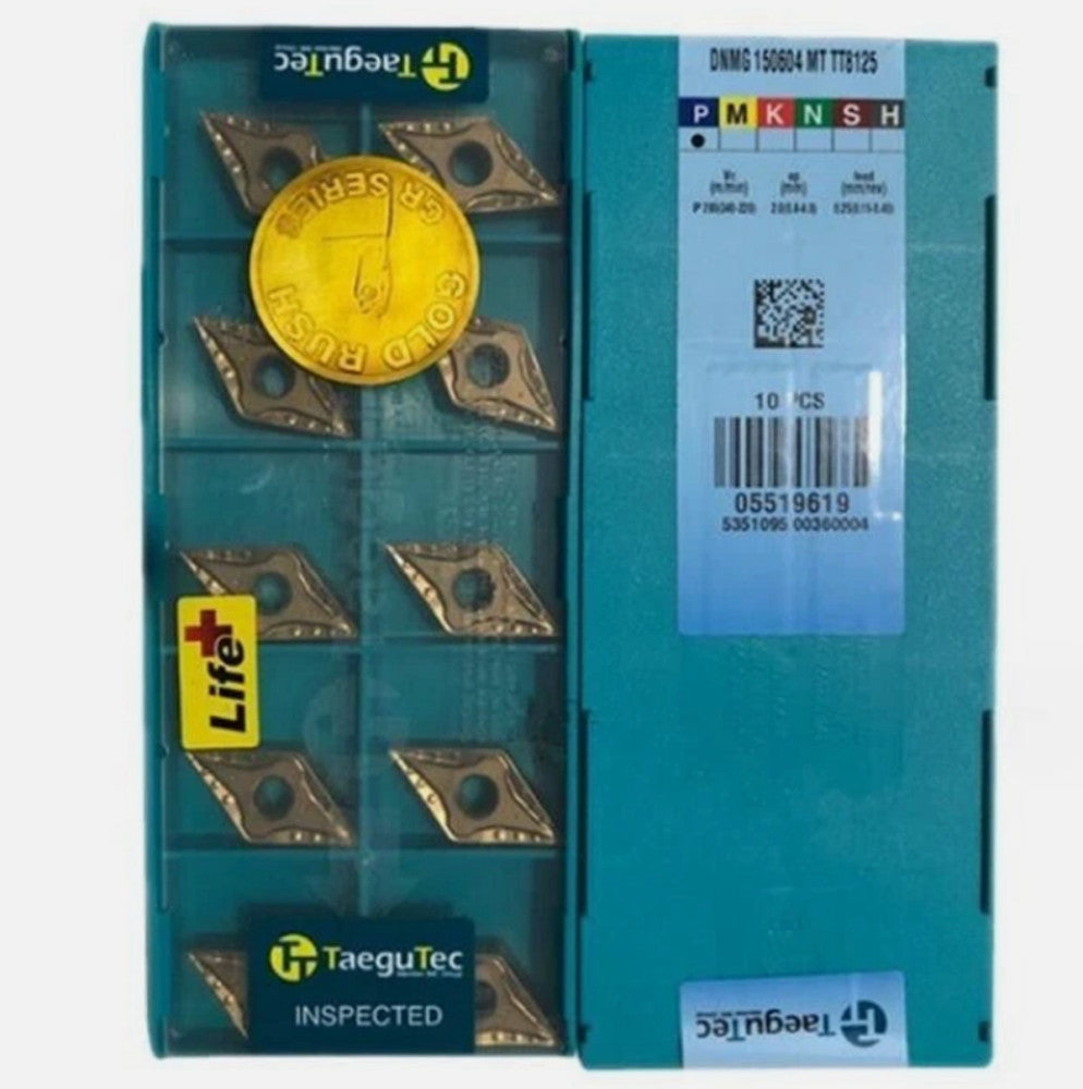 10PCS/New TAEGUTEC DNMG150604MT TT8125 CNC Blade