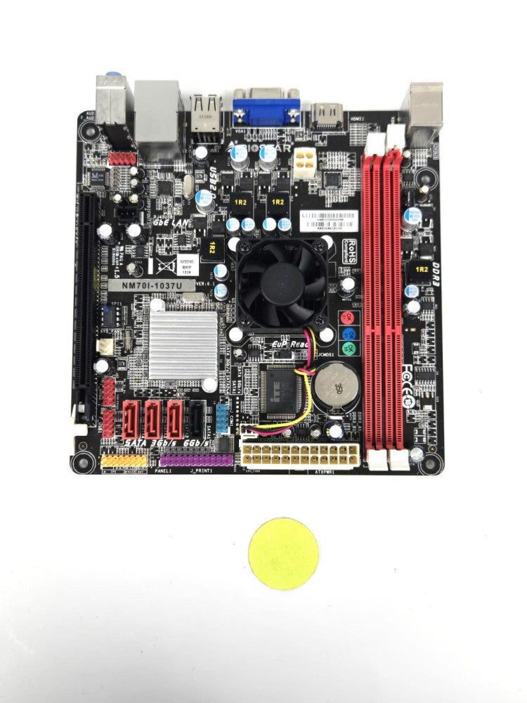 BIOSTAR NM701-1037U INTEL CELERON CIRCUIT BOARD