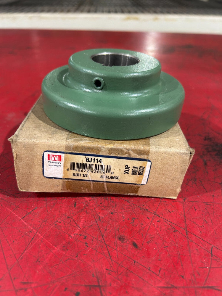 NEW IN BOX TB WOODS FLANGE 6J114 6JX1 1/4