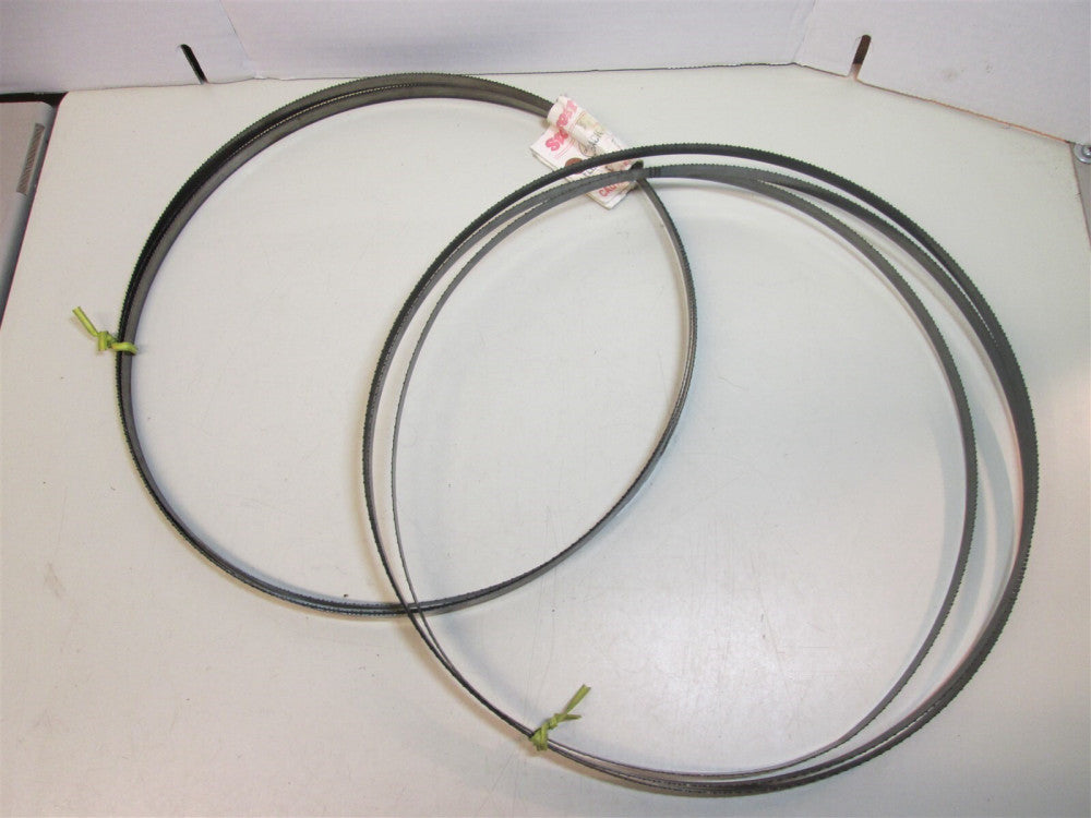 (2) Starrett 90271144 Welded Band Saw Blade 11' x 1/2" x 0.025" 10 TPI Raker NEW