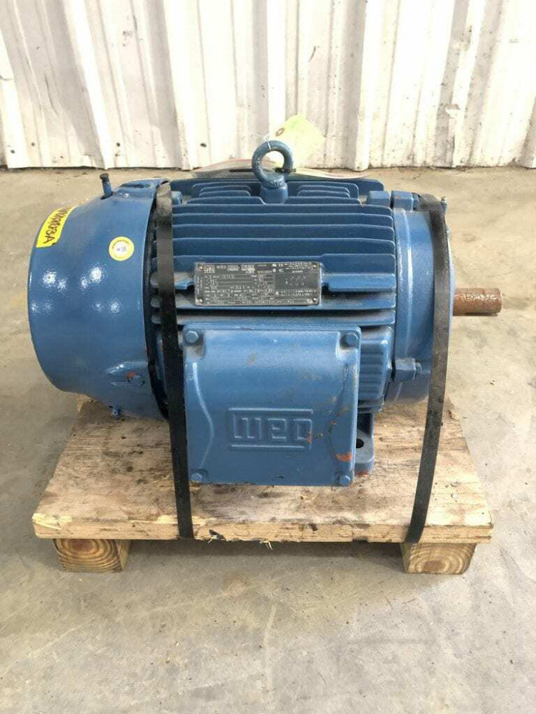 WEG 02536ST3QIE284TS-W22 25HP Electric Motor 3535RPM 60Hz 460V 3PH TEFC