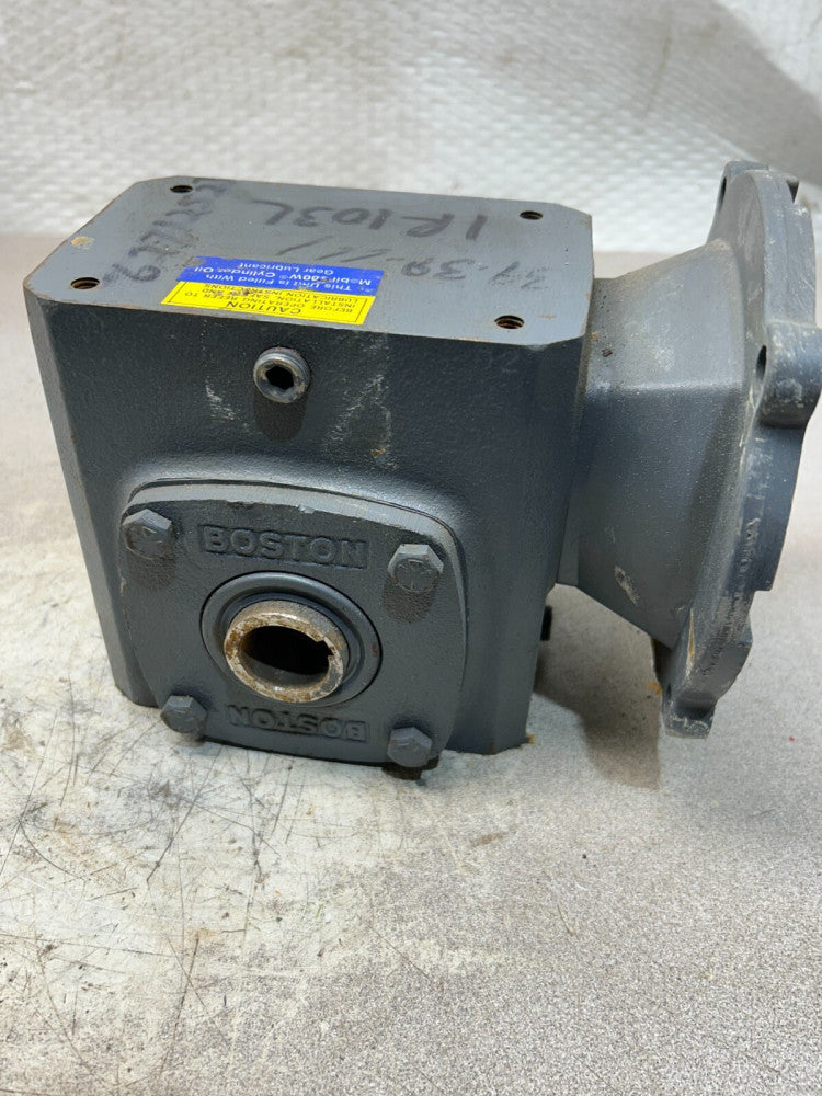 USED BOSTON GEAR Inline Gear Reducer RATIO 36 SF71830NB5