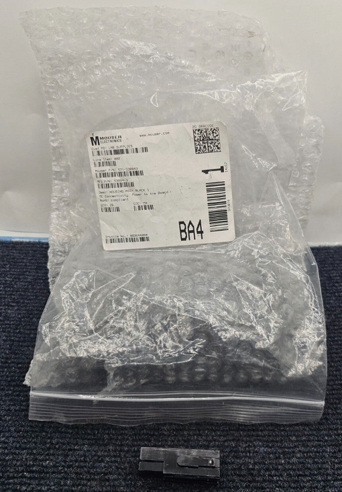 (QTY 26) Mouser 53884-3 571-538843 Power to the Board HOUSING ASSY 10-6 AWG