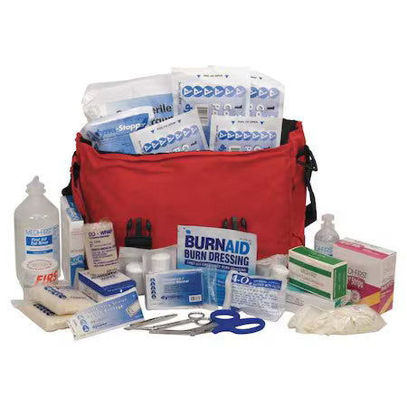 Medi-First 74801 Trauma Kit, Cordura(R) 46 Components, 50 People Served