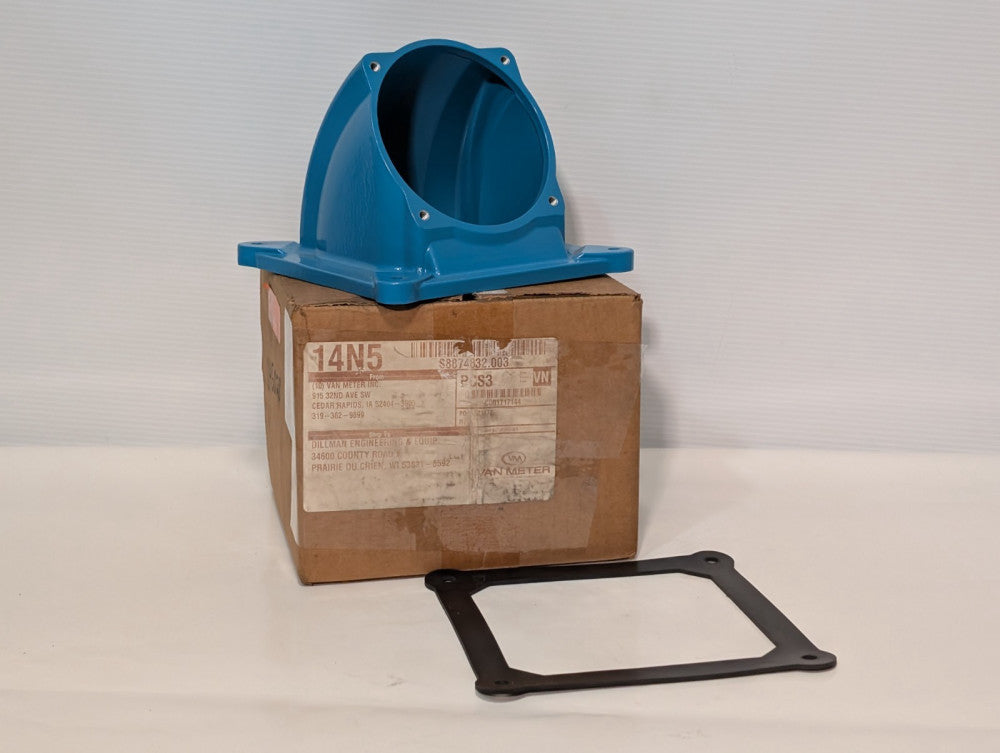 Marechal AD0200A (Van Meter 14N5) Blue Metal Angle Electrical Adapter Sleeve