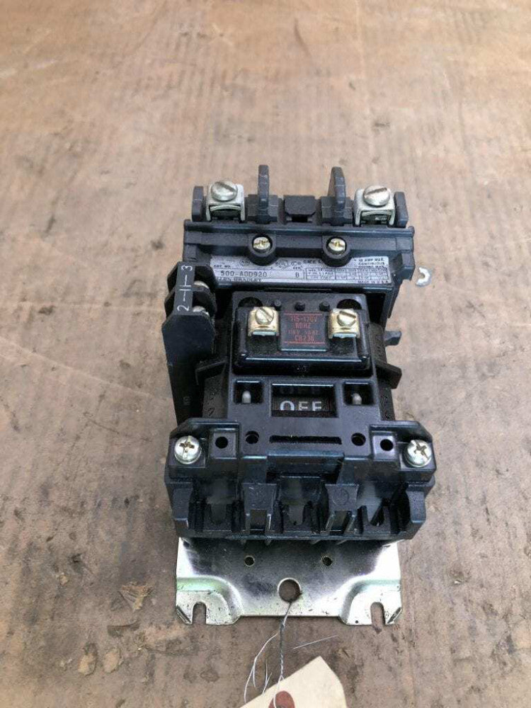 Allen-Bradley 500-A0D920 Series B NEMA Size 0 Starter 18A 600V