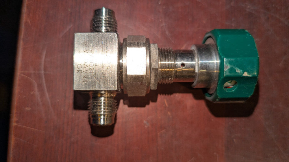 Swagelok Nupro Valve 6LV-DAVR4-P-GR