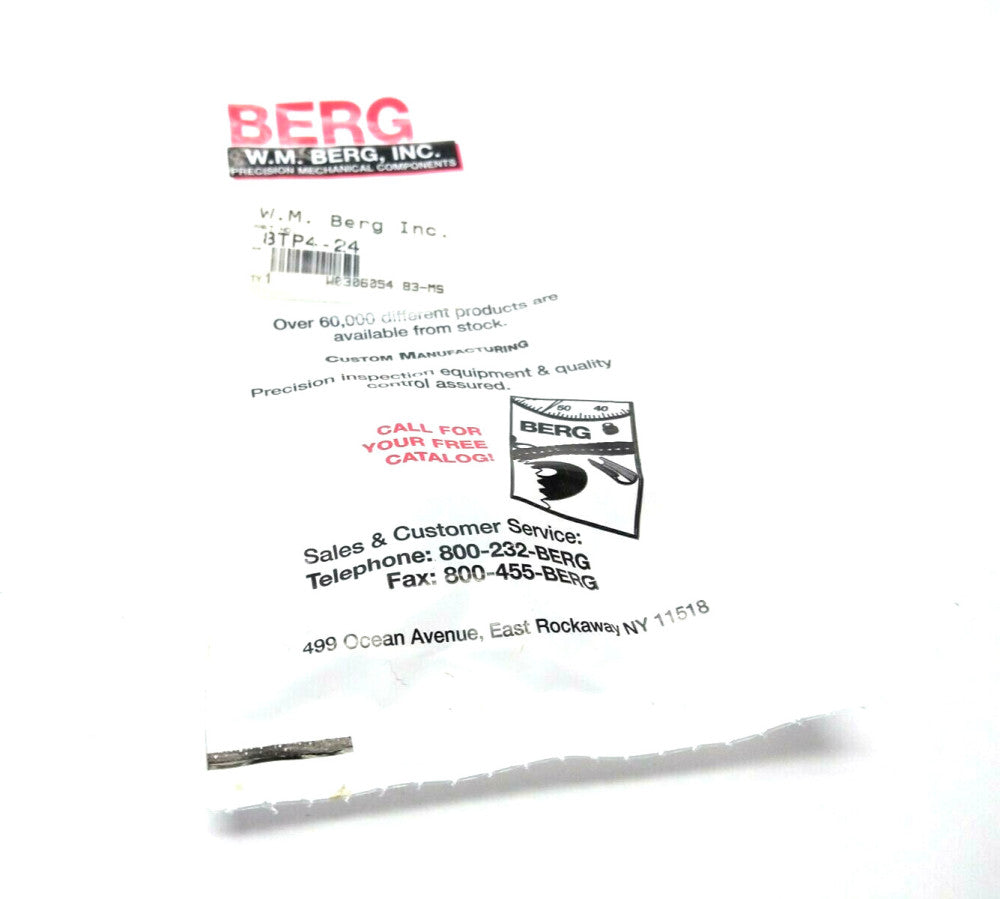 W.M. Berg 8TP4-24 Flex-E-Grip Pin-Hub Timing Pulley